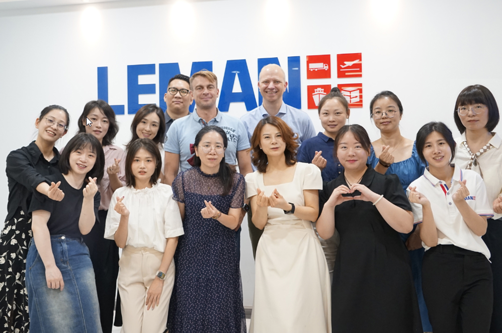 LEMAN group photo from Shanghai office