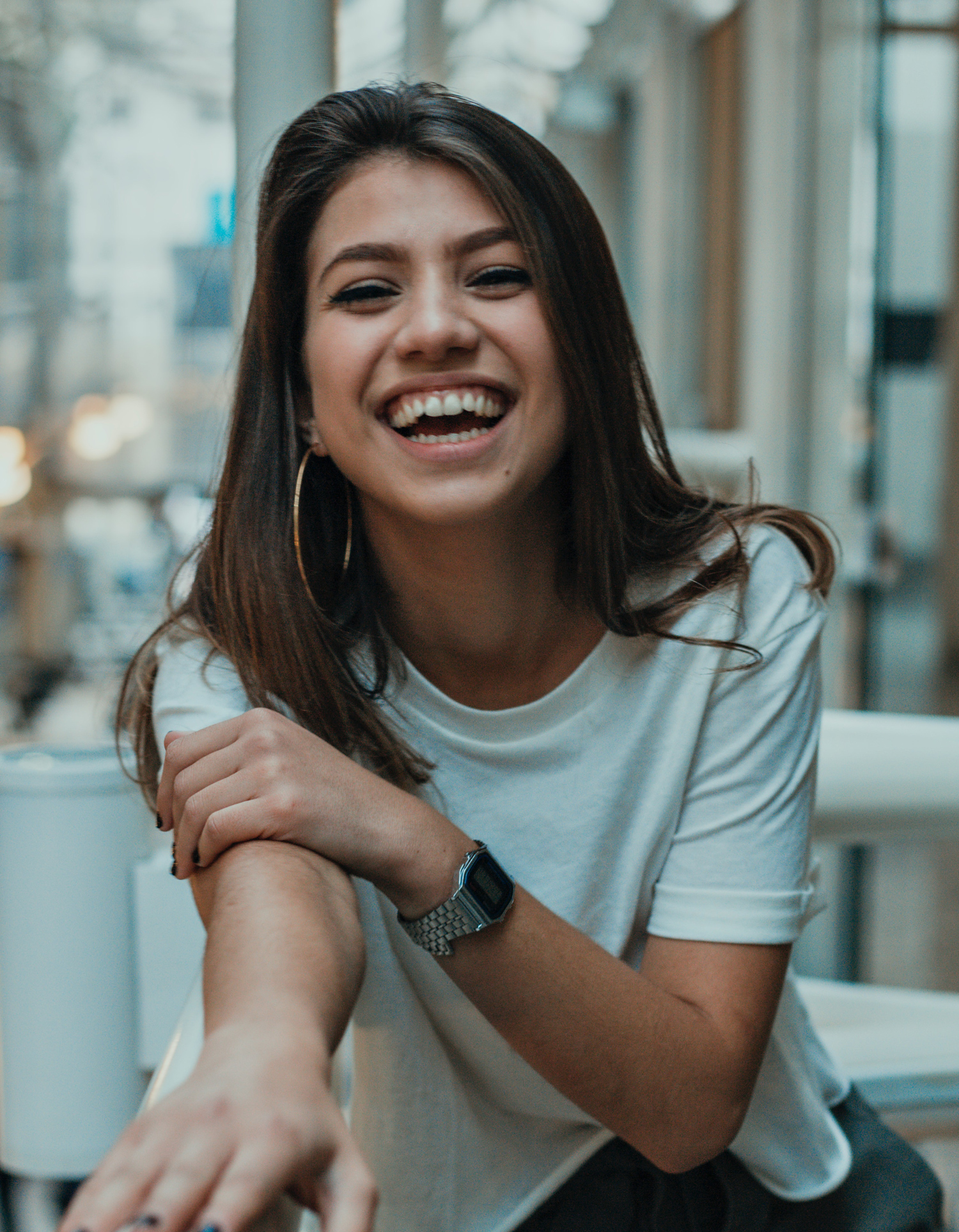 Smiling girl