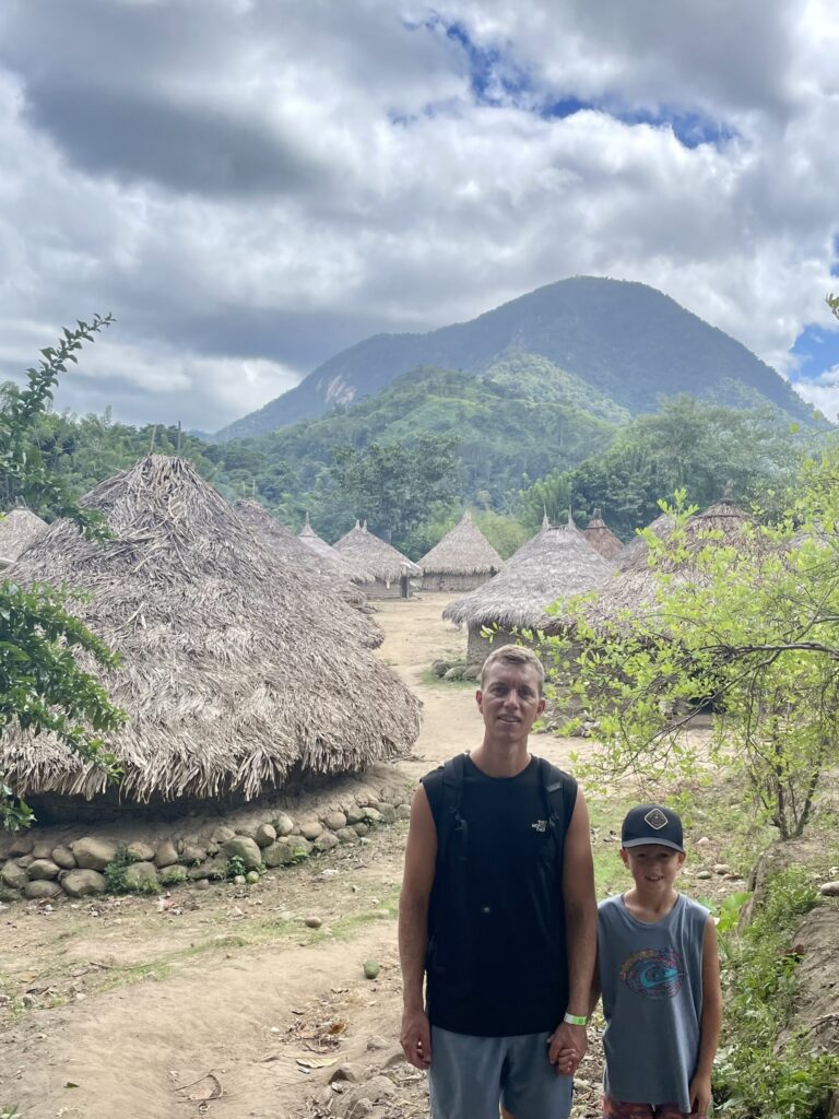 Marc and family on sabbatical