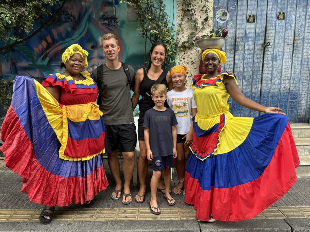 Marc and family on sabbatical